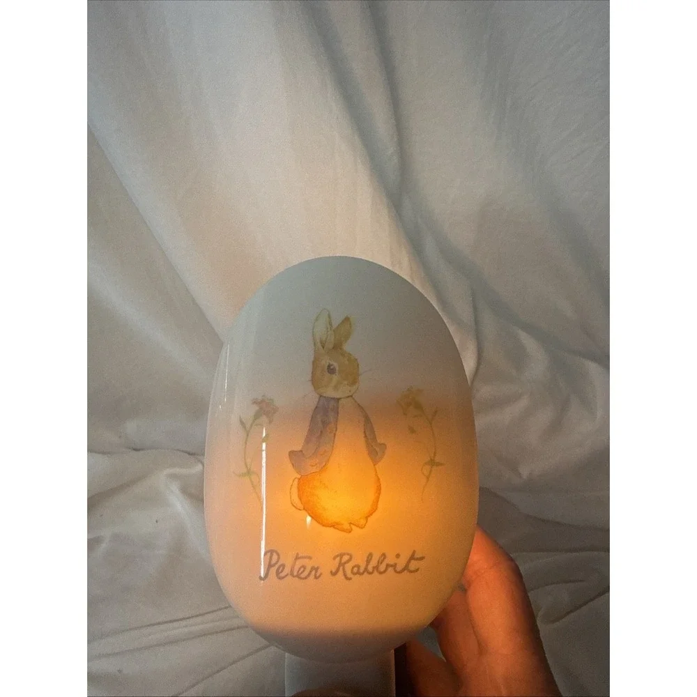 Eden Beatrix Potter Peter Rabbit Automatic Night Light Light Sensor Vintage 1995